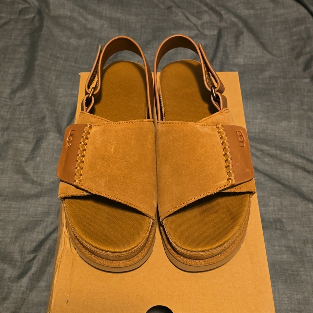 UGG Goldenstar High Slingback Sandals